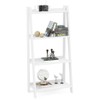Estante para Livros 4 Prateleiras Modelo Delta Branco Bp - Politorno