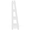 Estante para Livros 4 Prateleiras Modelo Delta Branco Bp - Politorno