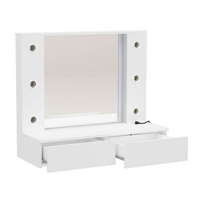 Penteadeira Arujá 2 Gavetas Branco Bp - Politorno