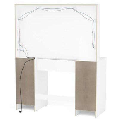 Penteadeira França 7 Gavetas Branco Bp - Politorno