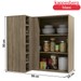 Armário Aéreo Cozinha 98 Cm Maxxi 1 Porta G768 Nogal - Kappesberg