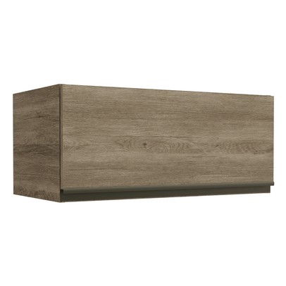 Armário Aéreo Cozinha 70 Cm Maxxi 1 Porta Basculante Nogal - Kappesberg