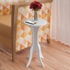 Mesa de Canto Kin Branco - Artely