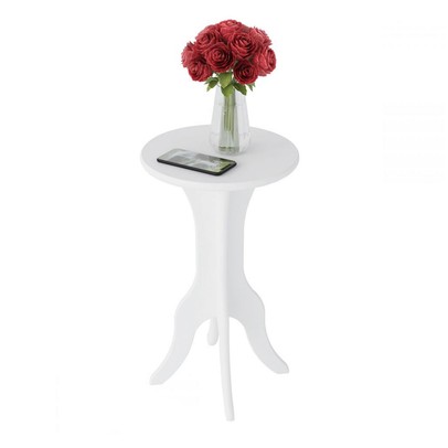 Mesa de Canto Kin Branco - Artely