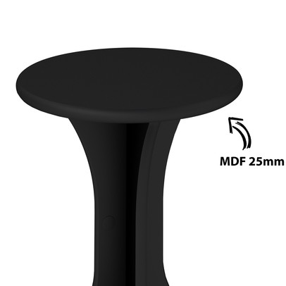 Mesa de Canto Kin Preto - Artely