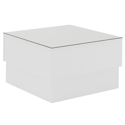 Mesa de Centro Parati com Espelho Branco - Artely