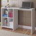 Mesa Escrivaninha Matrix 4 Nichos Branco - Artely