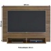 Painel para TV Até 42 Polegadas Flash C/ Suporte para TV Pinho - Artely