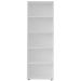 Estante para Livros Multy 4 Prateleiras Branco - Artely