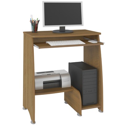 Mesa para Computador Pixel 2 Nichos Pinho - Artely