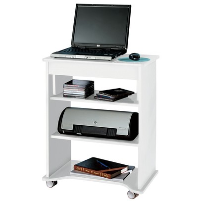 Mesa Escrivaninha Tampo Portatil Branco - Artely