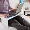 Mesa Escrivaninha Tampo Portatil Branco - Artely