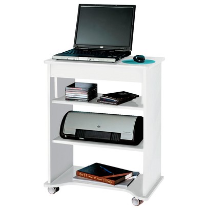 Mesa Escrivaninha Tampo Portatil Branco - Artely