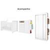 Quarto de Bebê Completo com Berço Doce Cheiro Branco - Art In Móveis