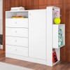 Quarto de Bebê Completo com Berço Doce Cheiro Branco - Art In Móveis