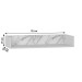 Prateleira Decorativa 1004 Retro Branco/Carrara - Be Mobiliário