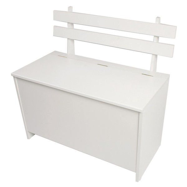 Baú Multiuso com Assento Cl 001 Branco - Completa Móveis