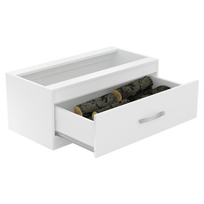 Acessórios para Cozinha Caixa para Lenha Embutida Branco - Completa Móveis