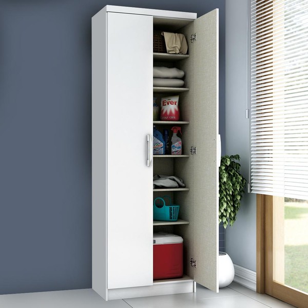 Armário Multiuso 2 Portas Margarida Branco - Henn