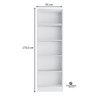 Armário Multiuso 2 Portas Xangai 0696 Branco - Genialflex