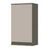 Armário Aéreo Cozinha 1 Porta 35 Cm Connect Duna/Cristal - Henn