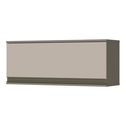 Armário Aéreo Cozinha 1 Porta Basculante Connect Duna/Cristal C54 - Henn