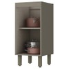 Armário de Cozinha 1 Porta Connect Duna/Cristal C61 - Henn