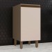 Armário de Cozinha 1 Porta Connect Duna/Cristal C62 - Henn