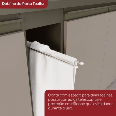 Acessórios para Cozinha Porta Toalha Connect Duna C65 - Henn