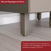 Armário de Cozinha para Canto Oblíquo 1 Porta Connect Duna/Cristal C67 - Henn