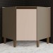 Armário de Cozinha para Canto Oblíquo 1 Porta Connect Duna/Cristal C67 - Henn