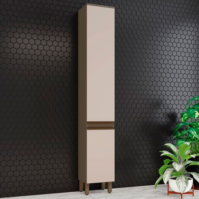 Paneleiro 2 Portas Connect Duna/Cristal C72 - Henn