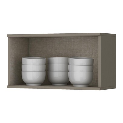 Armário Aéreo Cozinha 1 Porta Basculante Connect Duna/Cristal C77 - Henn