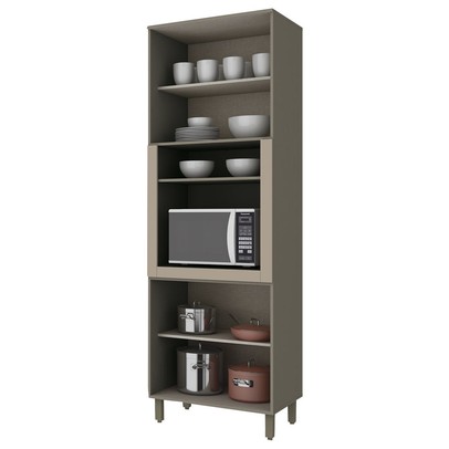 Torre Quente 1 Forno 71,5 Cm Connect Duna/Cristal - Henn