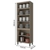 Cristaleira 4 Portas Connect Duna/Cristal C71 - Henn