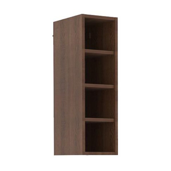 Armário Aéreo Cozinha 20 Cm 4 Nichos Rustic - Madesa