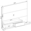 Painel para TV Até 60 Polegadas Kd2000 Ptx Preto - Quiditá