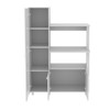 Armário de Cozinha com Cristaleira 3 Portas Bl3304 Branco - Tecno Mobili