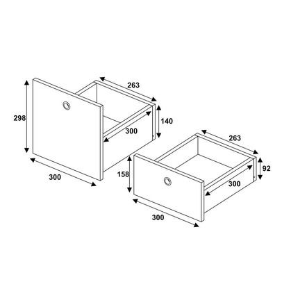 Penteadeira Compacta 3 Gavetas Camarim Pe2010 Branco - Tecno Mobili