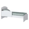 Berço Mini Cama Bala de Menta Branco - Henn