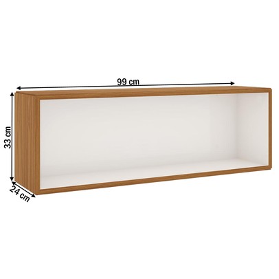 Nicho 99 Cm Tb157 Freijo/Off White - Dalla Costa