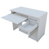 Mesa para Computador 2 Gavetas 100% Mdf 9665 Branco - Foscarini