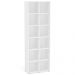 Estante para Livros Caracol 12 Nichos Branco Bp - Politorno