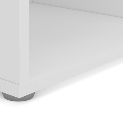 Estante para Livros Caracol 12 Nichos Branco Bp - Politorno