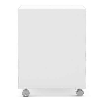 Gaveteiro com Rodízios Maia 3 Gavetas Branco - Politorno