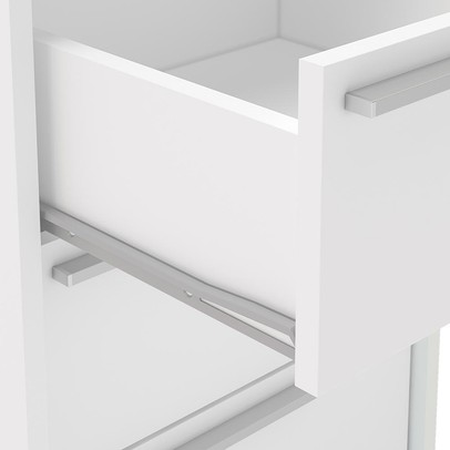 Gaveteiro com Rodízios Maia 3 Gavetas Branco - Politorno