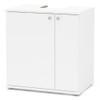Armário de Banheiro 2 Portas 3 Prateleiras 3403 Branco Bp - Politorno