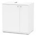 Armário de Banheiro 2 Portas 3 Prateleiras 3403 Branco Bp - Politorno