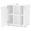 Armário de Banheiro 2 Portas 3 Prateleiras 3403 Branco Bp - Politorno