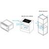 Forno Elétrico Digital para Embutir 220v 44 Litros Decorato Gourmet Preto - Mueller